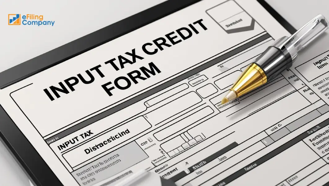 Input Tax Credit-Efiling Company